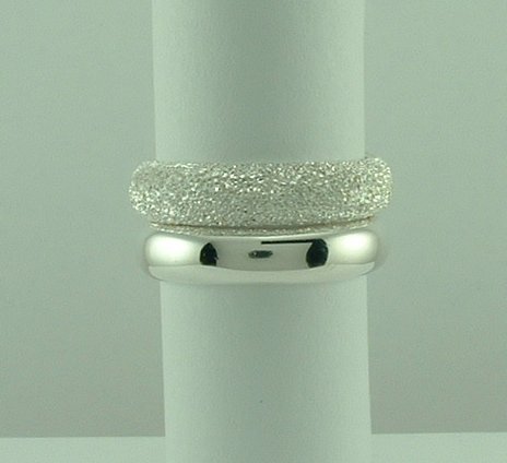 Sterling Silver Stacker Ring -0