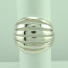 Sterling Silver Domed Ring -0