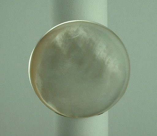 Sterling Silver Mother of Pearl Ring -358