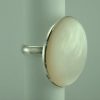 Sterling Silver Mother of Pearl Ring -360