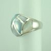 Sterling Silver Mother of Pearl Ring -432