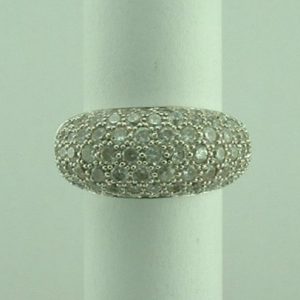 Sterling Silver CZ ring by Fiorelli-0
