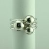 Sterling Silver bead ring by Fiorelli -0