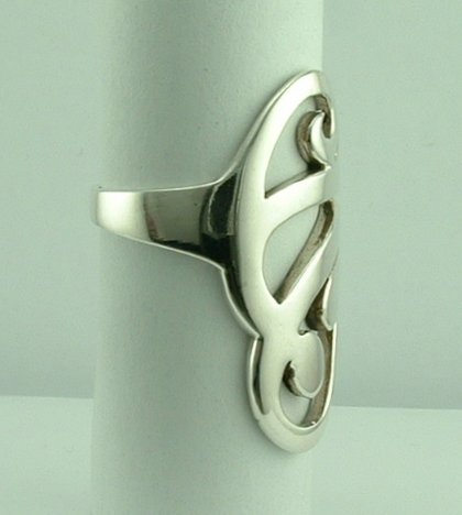 Sterling Silver Dress ring -554