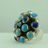 Sterling Silver Stone set Ring by Pistachio -630