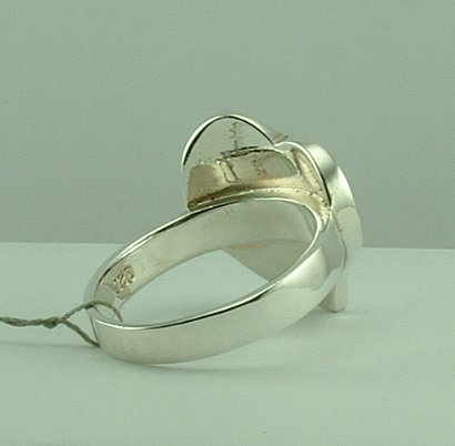 Sterling Silver Enamelled Ring -673