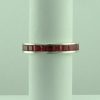 Sterling Silver Red stone Ring by Thomas Sabo-0