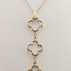 9ct Yellow Gold Pendant and Chain-0