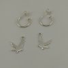 Sterling Silver Greybird Hoop Earrings -823