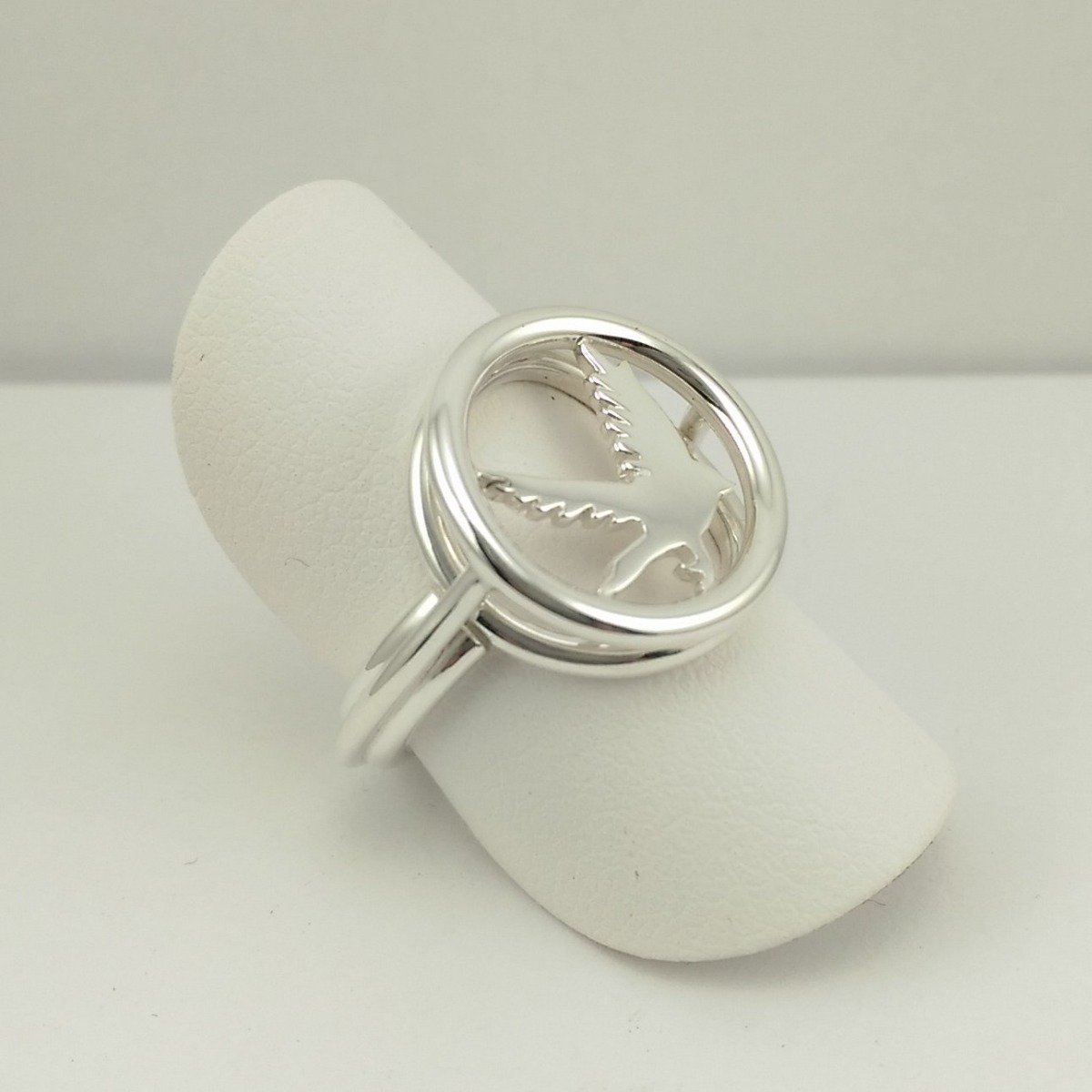 Sterling Silver Greybird Ring-0