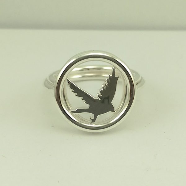 Sterling Silver Greybird Ring-831