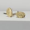 9ct Yellow Gold oval Clip Earrings-0