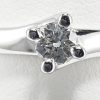 18ct White Gold Solitaire Ring -1522
