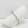 18ct White Gold Solitaire Ring -1526