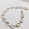 9ct Red White and Yellow Gold Bracelet-1607