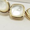 9ct Yellow Gold Mother of Pearl Bracelet-1620