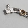 9ct White and Yellow Gold One Carat Diamond set Bracelet-1616