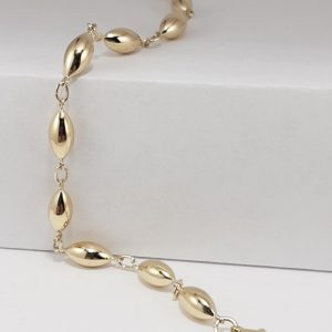 9ct Yellow Gold Bracelet-0